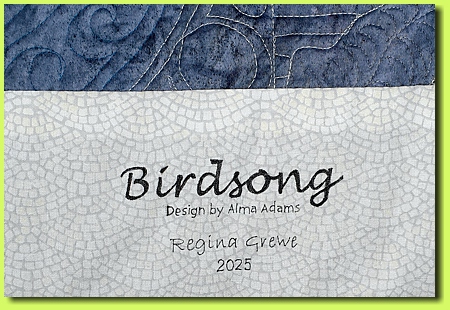 Birdsong Label Birdsong Label