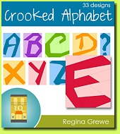 My EQ Boutique: Crooked Alphabet