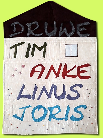 Krakeliges Alphabet Angelika M.