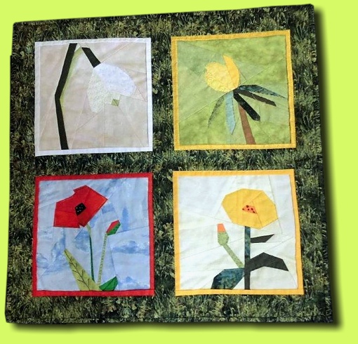 Blumenjahr Lausitzer Hobbyquilter 8