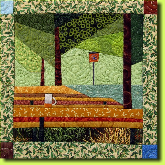 Unterm weiß-blauen Himmel - Der Garten